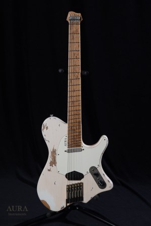 Handmade Aura T - Fusion Headless Guitar