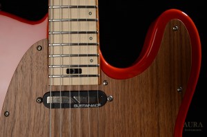 6 Strings Handmade Aura Tele Sustainiac Guitar